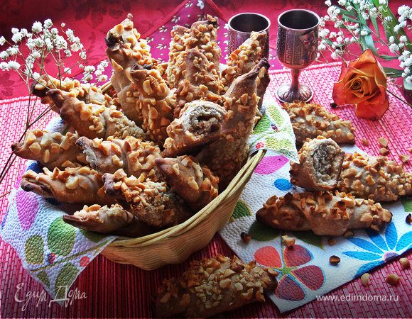 Постные рогалики на яблочном соке Постные рогалики на яблочном соке