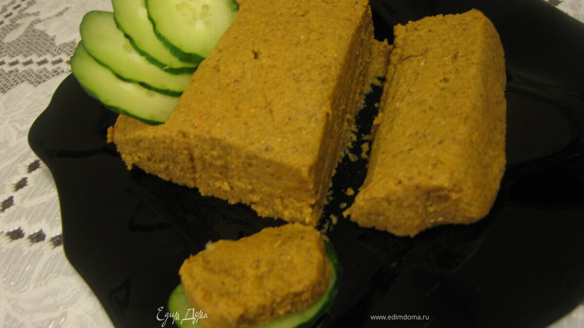 Паштет из нута и овощей