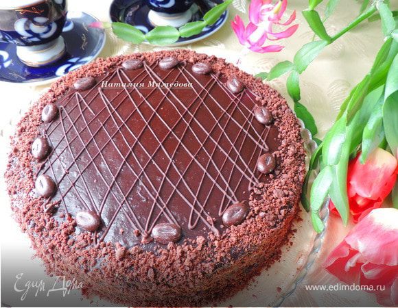 Торт "Захер" (Sachertorte from Alain Ducasse)