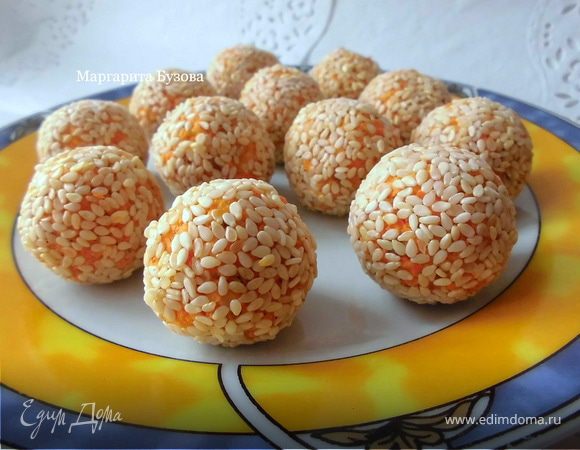 Закусочные морковные шарики для Наташи (Наталья)