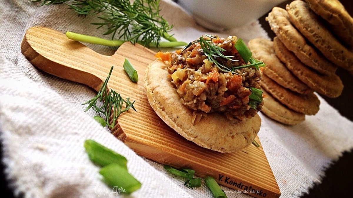 Икра из шампиньонов