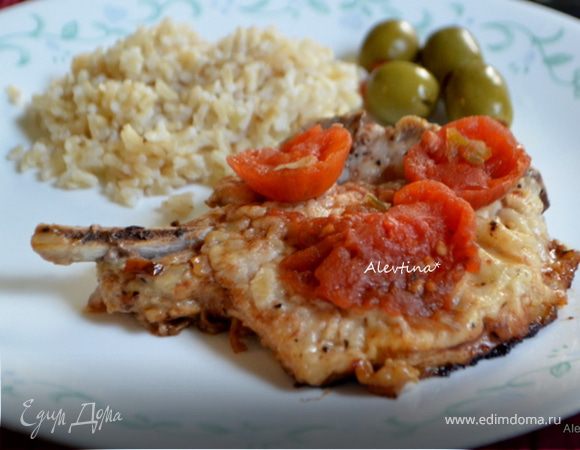 Свиные отбивные по-тоскански