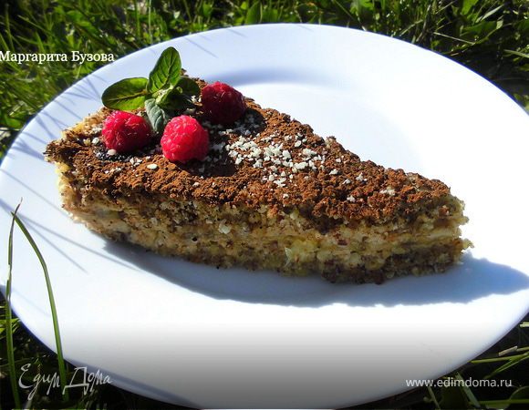 Постный торт «Прага» без выпечки Постный торт «Прага» без выпечки