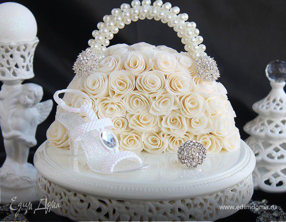 Торт "Гламурная сумочка"