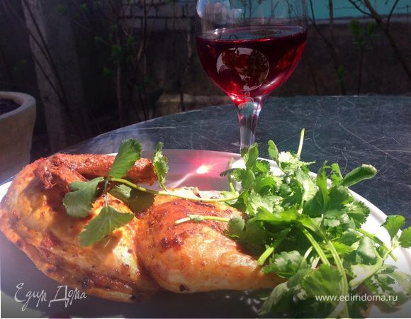 Имбирно-апельсиновый цыпленок