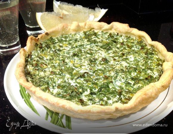 Пирог с зеленью