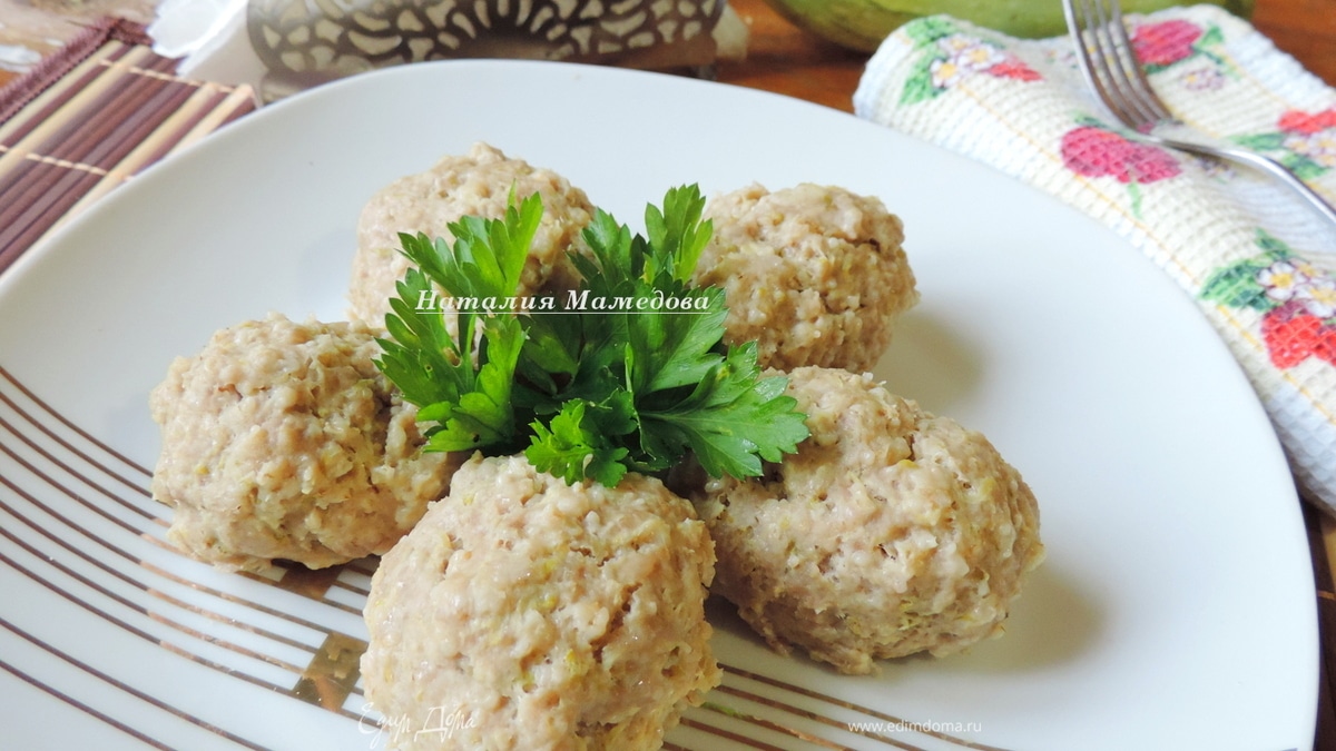 Сочные кабачково-мясные котлеты