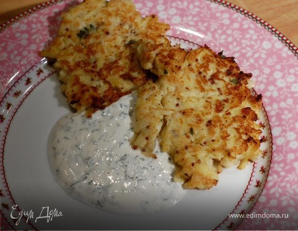 Оладушки из сельдерея и картофеля Оладушки из сельдерея и картофеля