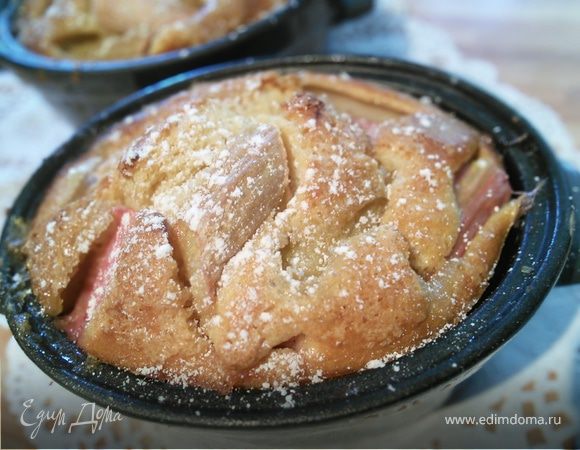 Клафути с ревенем 