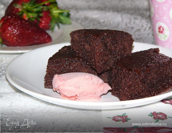 Влажный кекс с какао (Kakaolu ıslak kek) Влажный кекс с какао (Kakaolu ıslak kek)