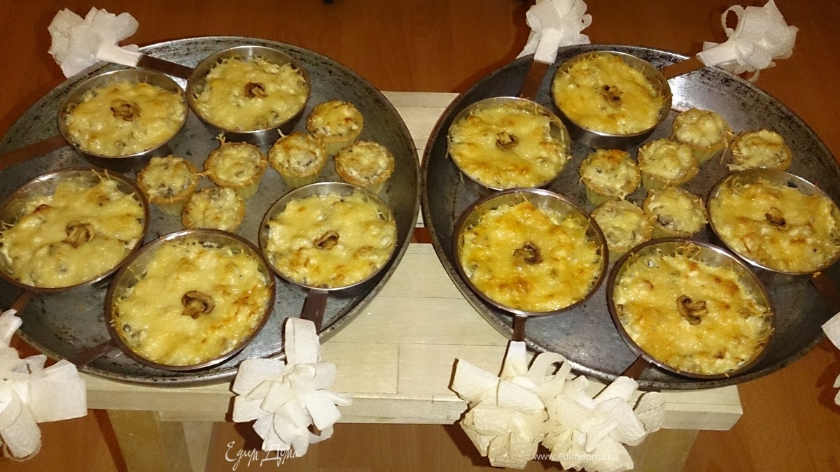 Грибной жульен