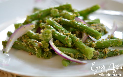 Рецепт Зеленая фасоль с оливками