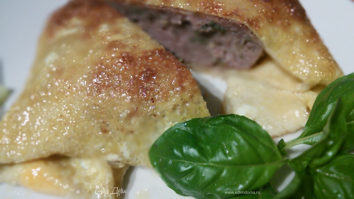 Бризоль с рубленной котлетой