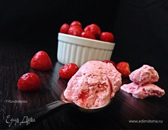 Домашнее творожное мороженое