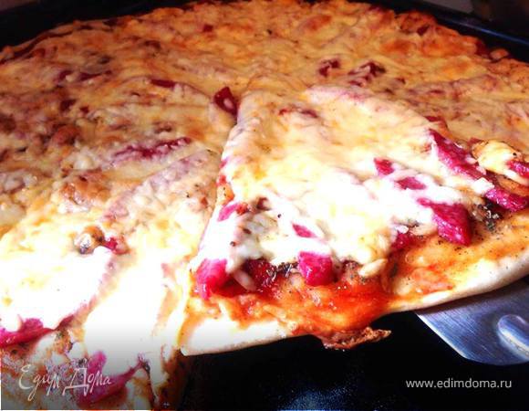 Пицца с салями Пицца с салями