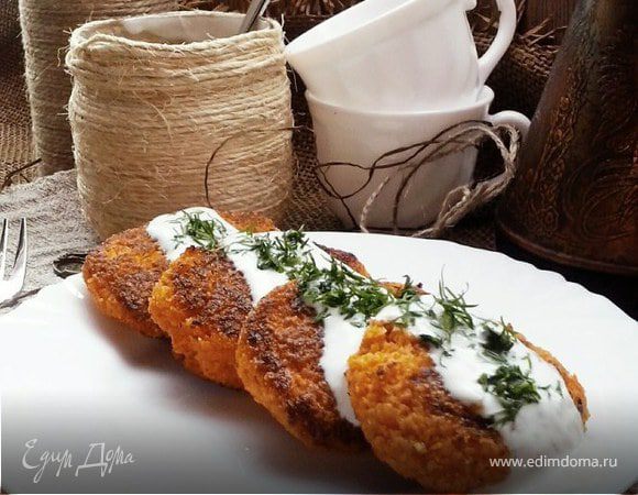 Полезные и вкусные морковные котлеты Полезные и вкусные морковные котлеты