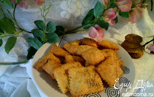 Рецепт Миндально-сырное печенье