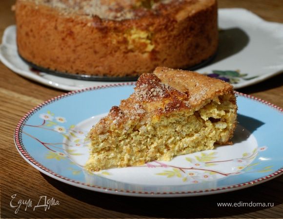 Морковно-миндальный творожник