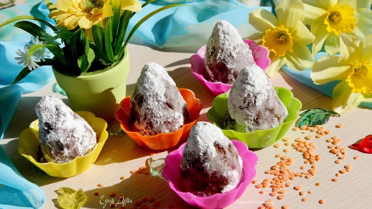 Полезные конфеты из чечевицы