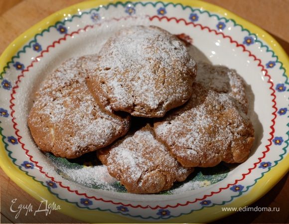 Печенье с белым шоколадом, кофе и макадамией Печенье с белым шоколадом, кофе и макадамией