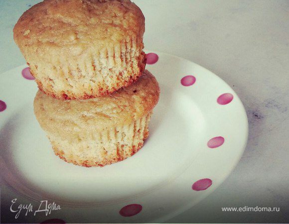 Идеальные маффины из овсяной муки с бананом (без масла) Идеальные маффины из овсяной муки с бананом (без масла)