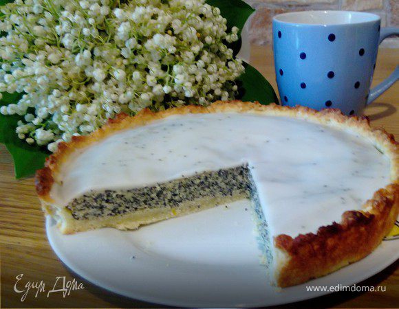 Маково-лимонный пай (Lemon poppy seed pie)