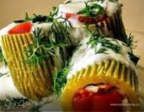 Фаршированные кабачки (Kabak Dolması) Фаршированные кабачки (Kabak Dolması)