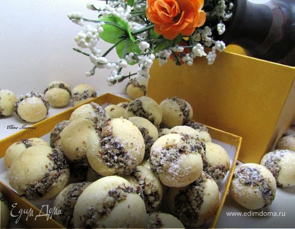 Песочное мини-печенье Песочное мини-печенье