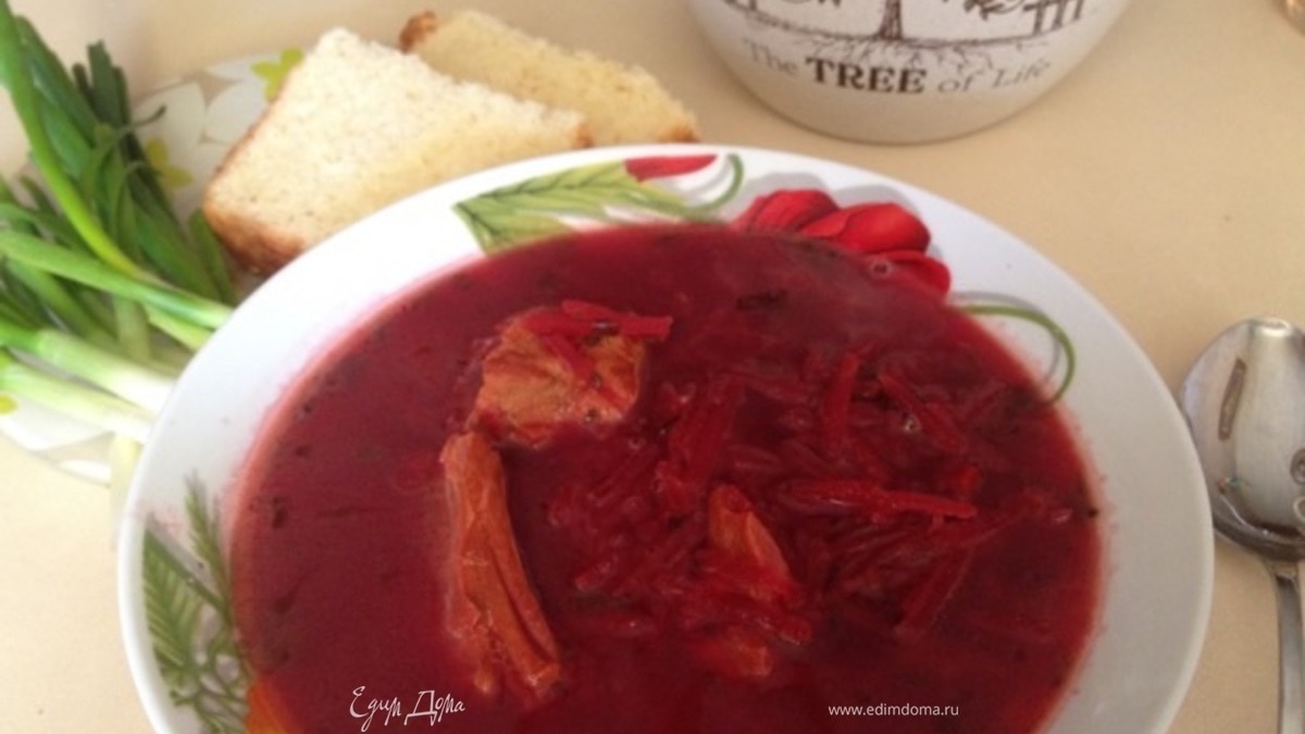 Польский борщ (на пюре)