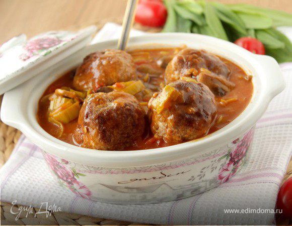 Альбондигас - фрикадельки по-испански Альбондигас - фрикадельки по-испански