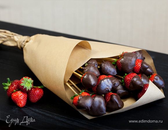 Клубничный букет