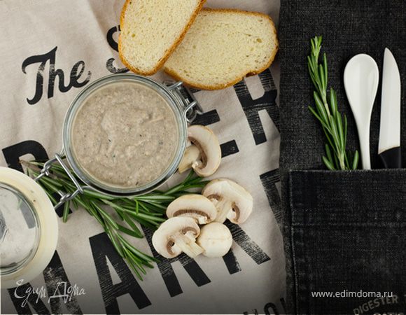 Паштет из грибов с рикоттой
