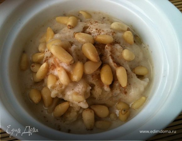 Мороженое из банана с кедровыми орешками Мороженое из банана с кедровыми орешками