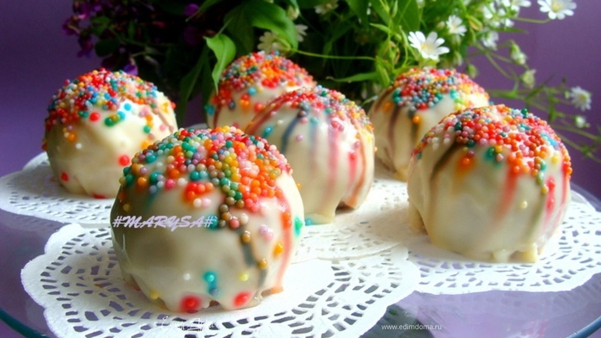 Творожные пирожные