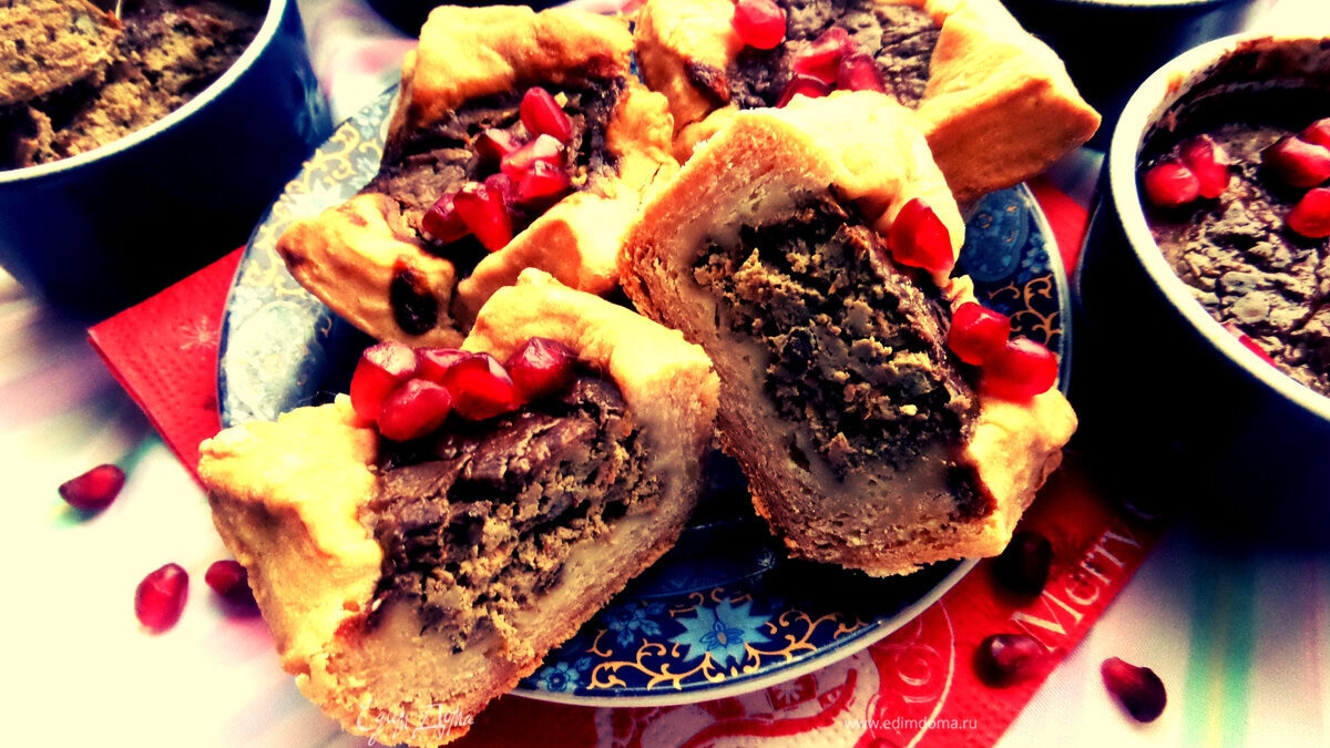 Печеночный паштет в песочном тесте