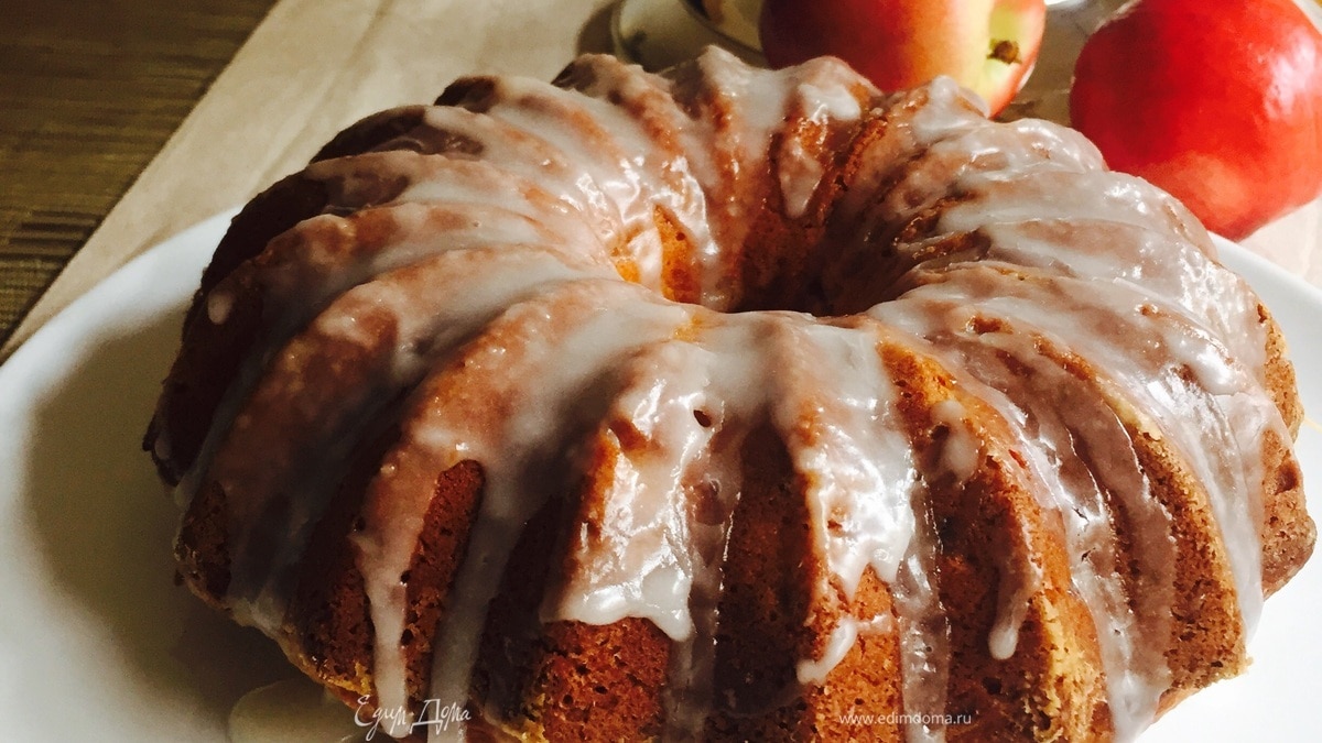 Сочный фруктовый кекс