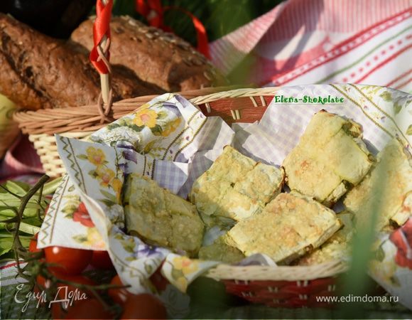 Фаршированные конвертики из кабачков