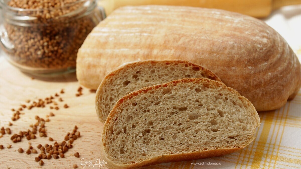 Хлеб с гречневой мукой