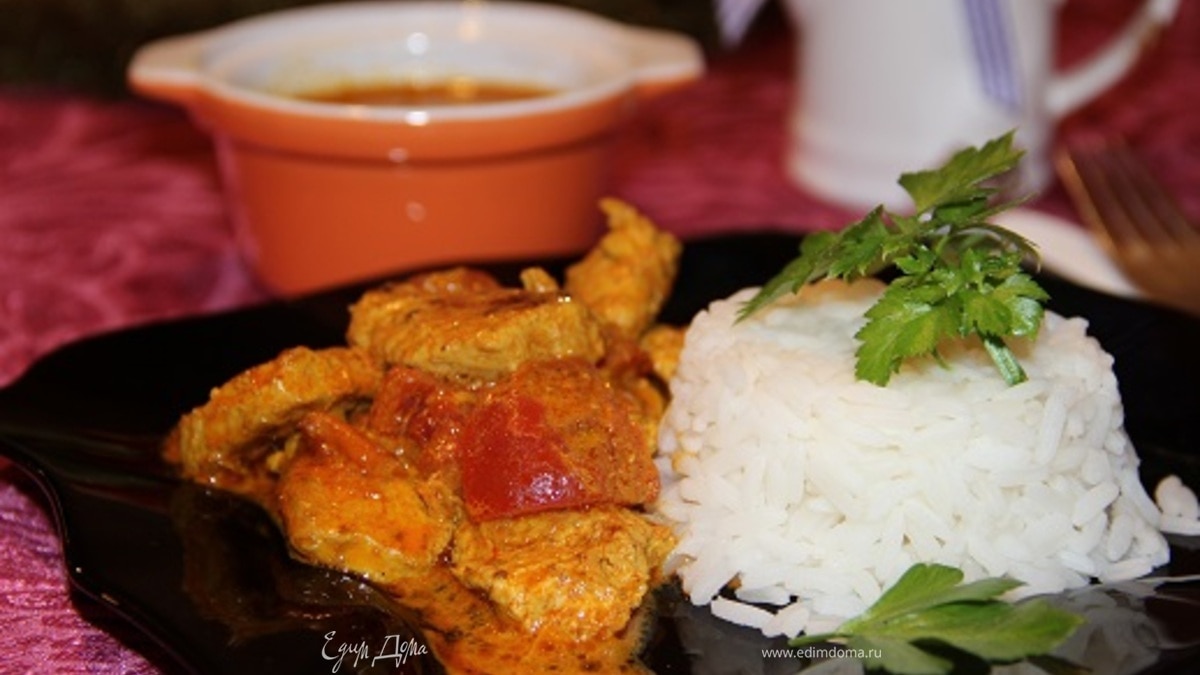 Курица в соусе тикка масала