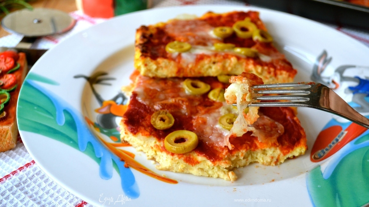 Мясная "пицца" (Carne a Pizzetta)