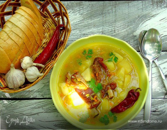 Пряный гороховый суп Пряный гороховый суп