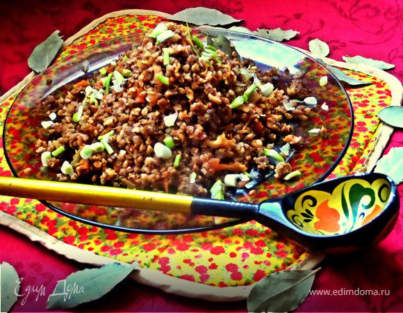 Гречка с мясом и корнеплодами Гречка с мясом и корнеплодами