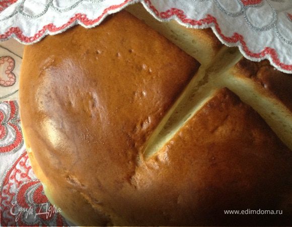 Белый хлеб на молочной сыворотке