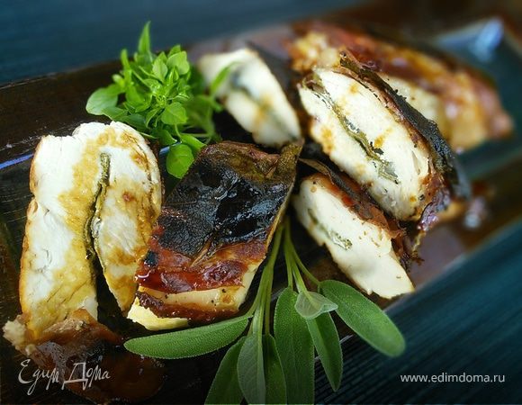 Куриные грудки а-ля сальтимбокка Куриные грудки а-ля сальтимбокка
