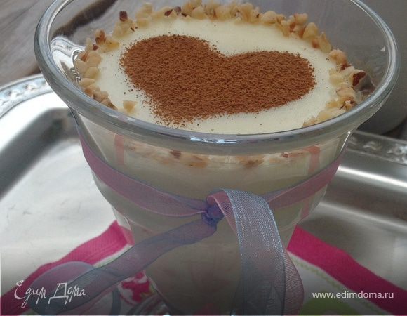 Фруктово-молочный десерт (Meyveli muhallebi)