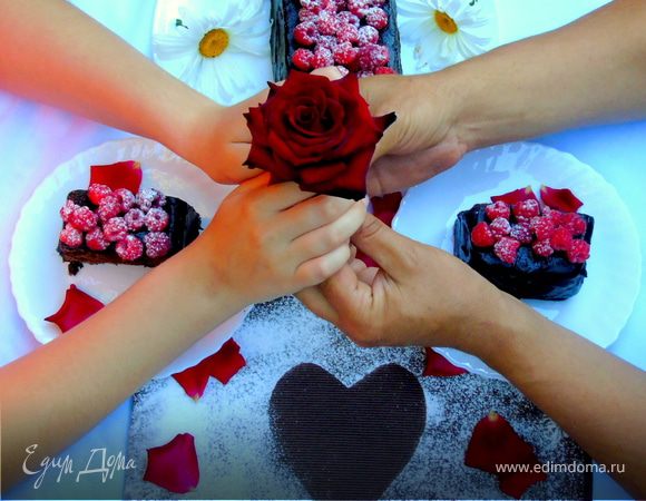 Шоколадный кекс "Малинка" Шоколадный кекс "Малинка"