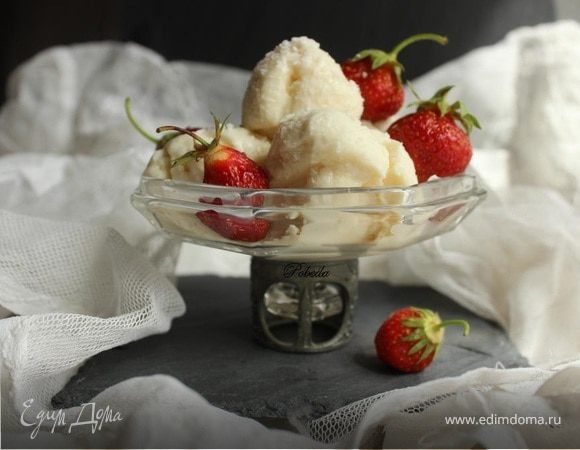 Зефирно-кокосовое мороженое Зефирно-кокосовое мороженое