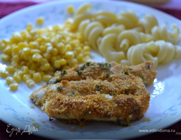 Хрустящие куриные наггетсы