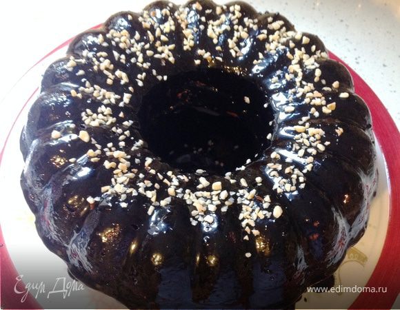 Кекс на апельсиновом соке в шоколадной глазури (Çikolatalı portakallı kek) Кекс на апельсиновом соке в шоколадной глазури (Çikolatalı portakallı kek)