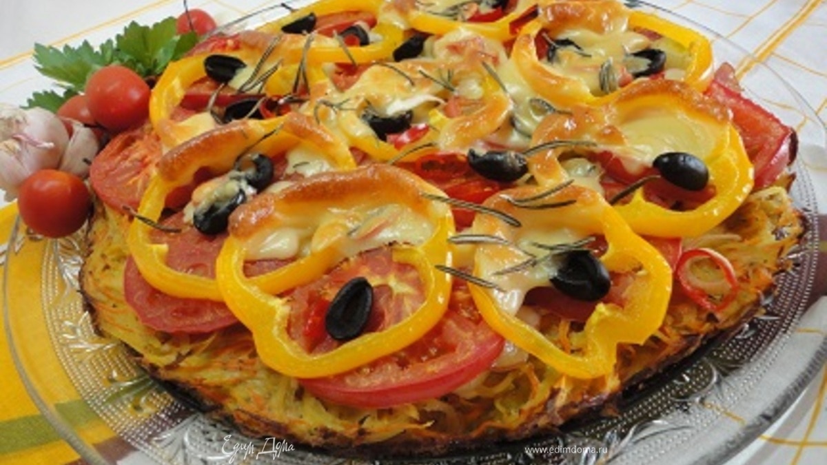 Картофельная пицца "Лето"